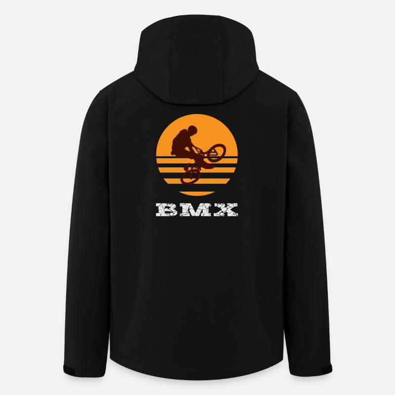 BMX - Men’s Recycled Softshell Jacket by Stanley/Stella - black
