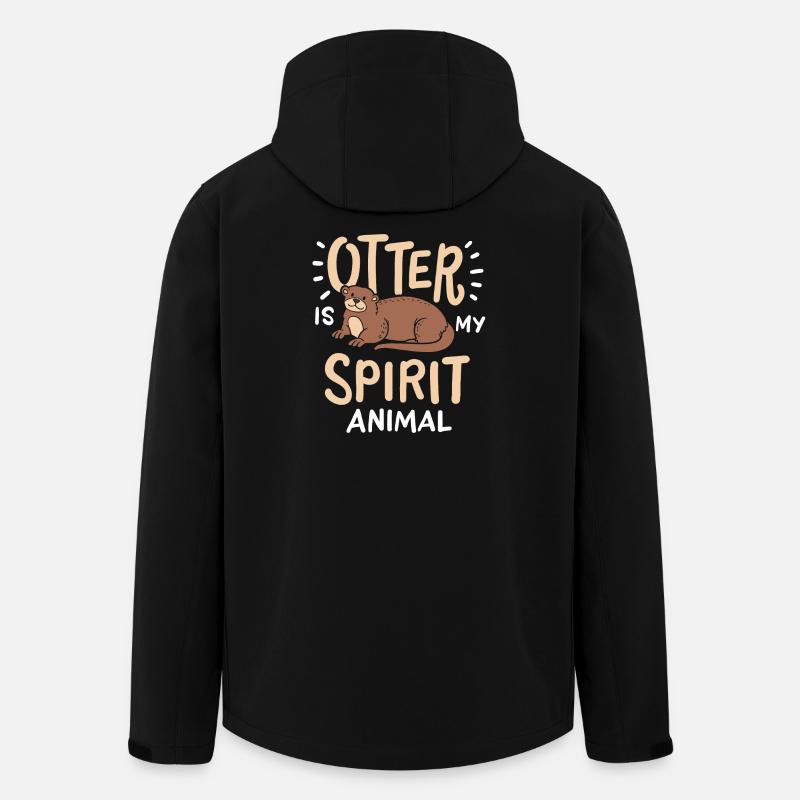 Otter - Recycelte Männer Softshell-Jacke von Stanley/Stella - Schwarz