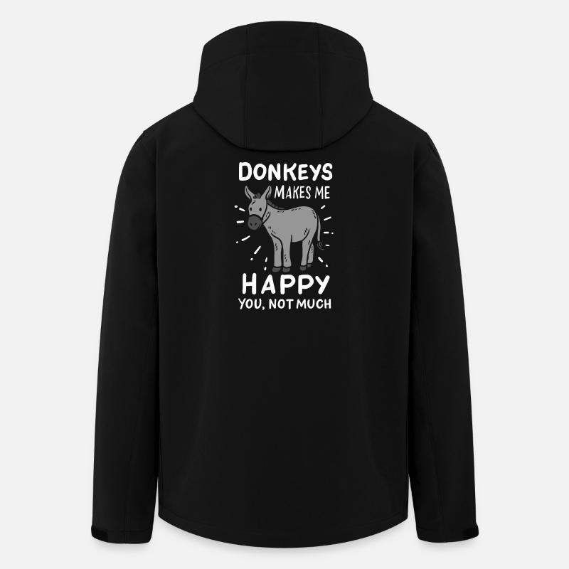 Donkey Mule - Men’s Recycled Softshell Jacket by Stanley/Stella - black