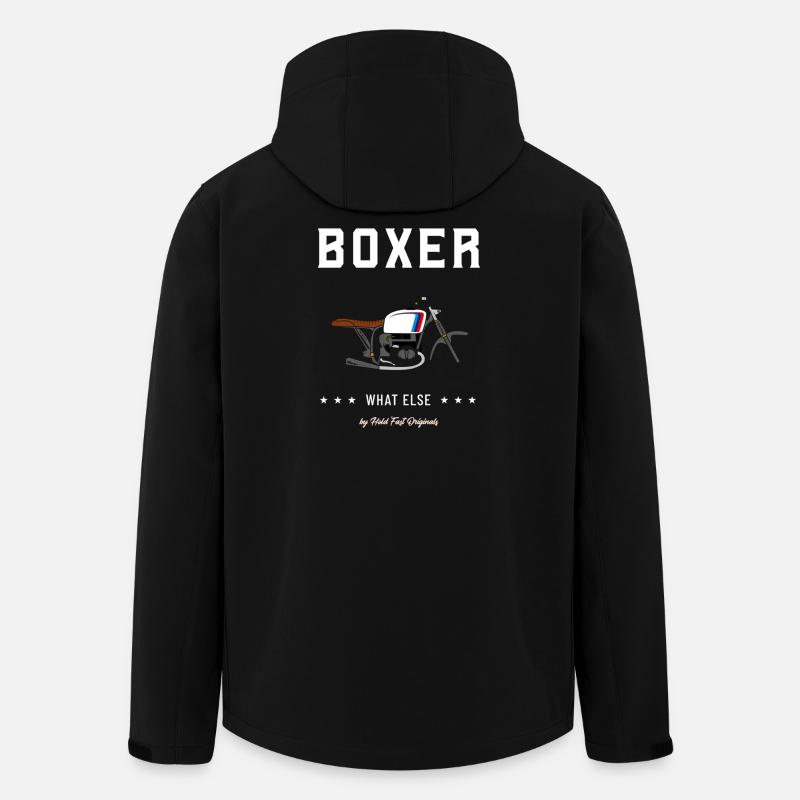 Boxer what else - Men’s Recycled Softshell Jacket by Stanley/Stella - black
