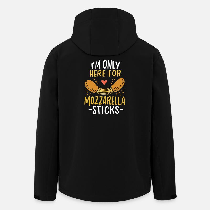 Mozzarella-Sticks - Recycelte Männer Softshell-Jacke von Stanley/Stella - Schwarz