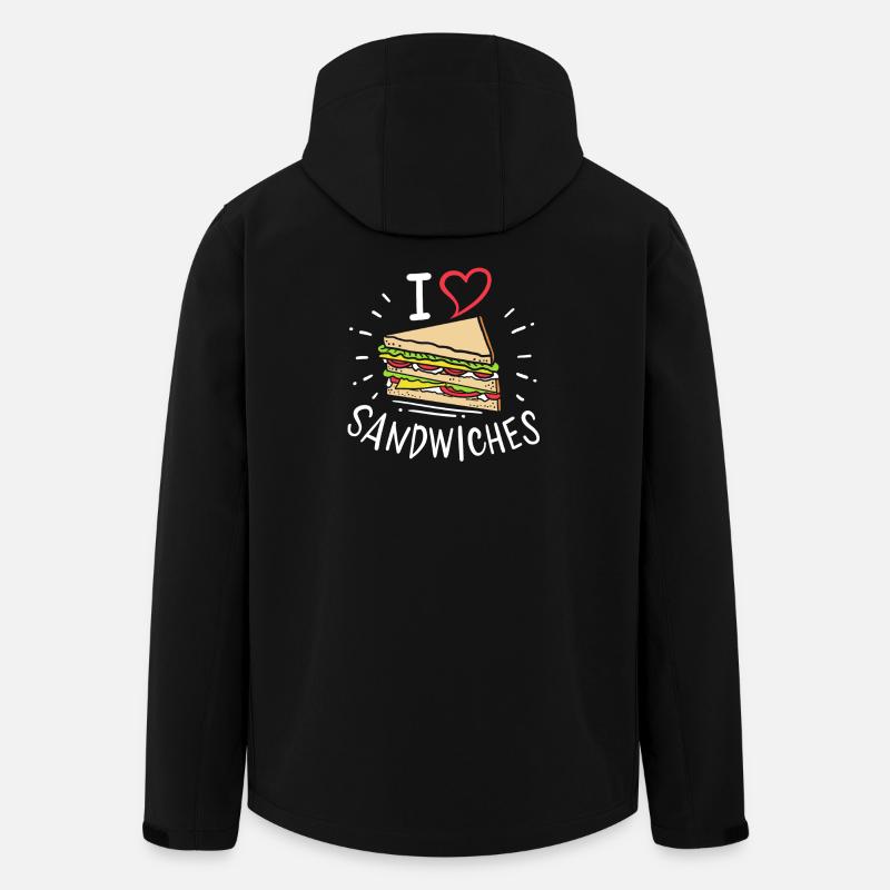 Sandwich - Recycelte Männer Softshell-Jacke von Stanley/Stella - Schwarz