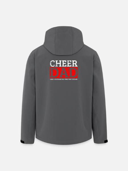 Cheer Dad Cherleader - Men’s Recycled Softshell Jacket by Stanley/Stella - black