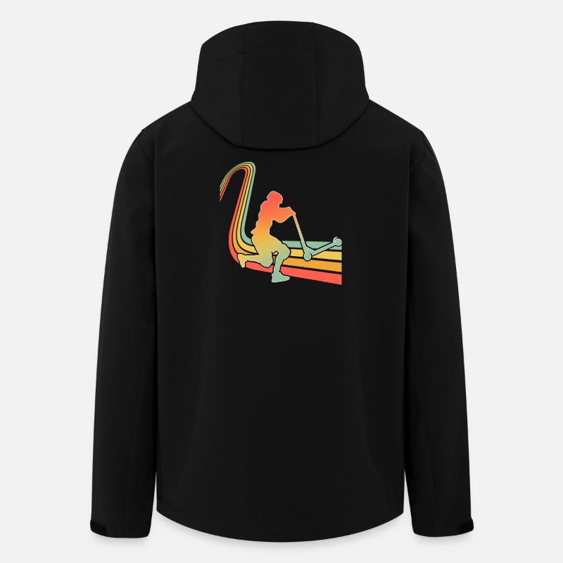 Scooter - Men’s Recycled Softshell Jacket by Stanley/Stella - black