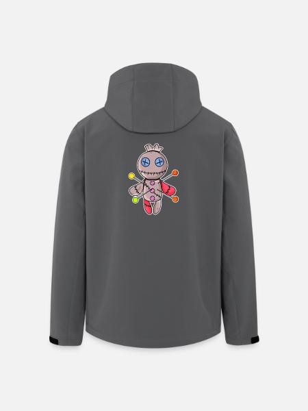 Vaudou doll - Veste softshell homme en polyester recyclé Stanley/Stella - noir