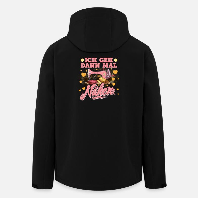 Nähen - Recycelte Männer Softshell-Jacke von Stanley/Stella - Schwarz