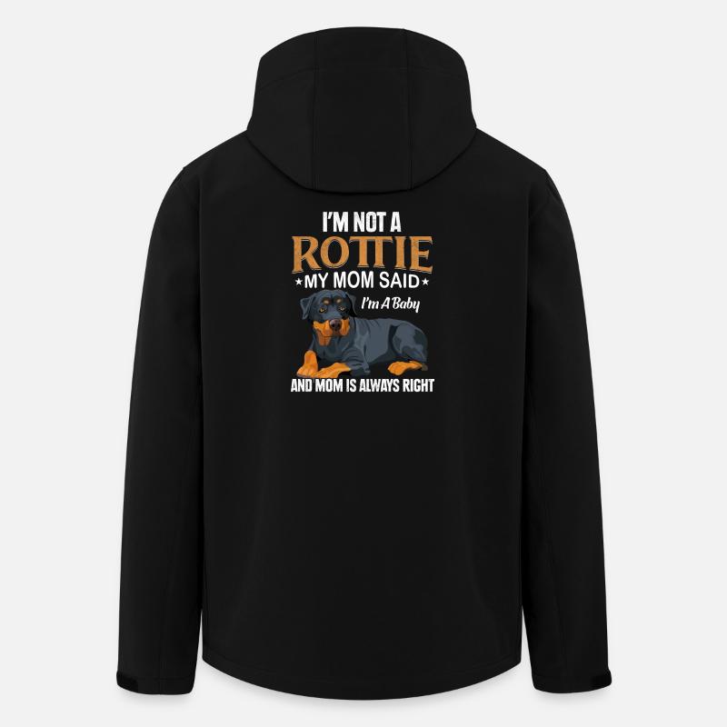 M. Rottweiler - Veste softshell homme en polyester recyclé Stanley/Stella - noir