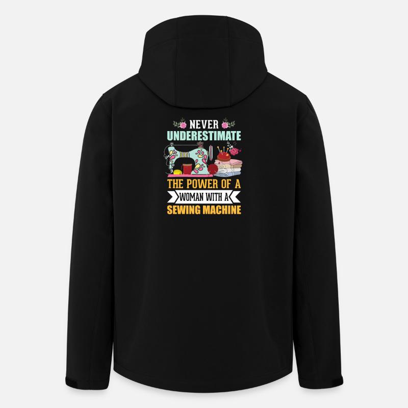 Couture - Veste softshell homme en polyester recyclé Stanley/Stella - noir
