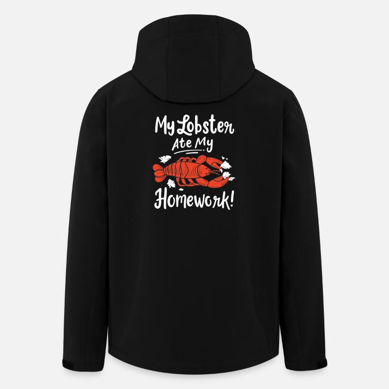 Lobster - Men’s Recycled Softshell Jacket by Stanley/Stella - black
