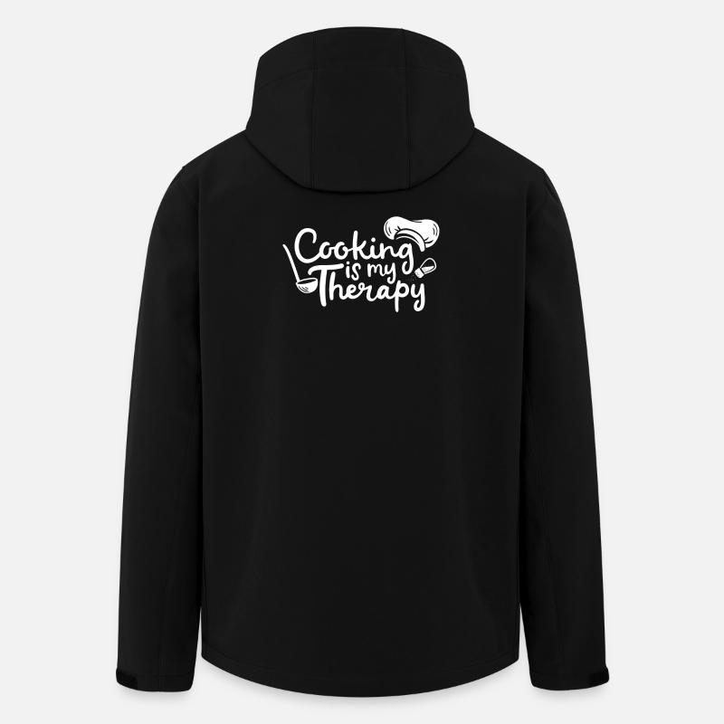 Cuisson Cuisinier Cuisinier - Veste softshell homme en polyester recyclé Stanley/Stella - noir