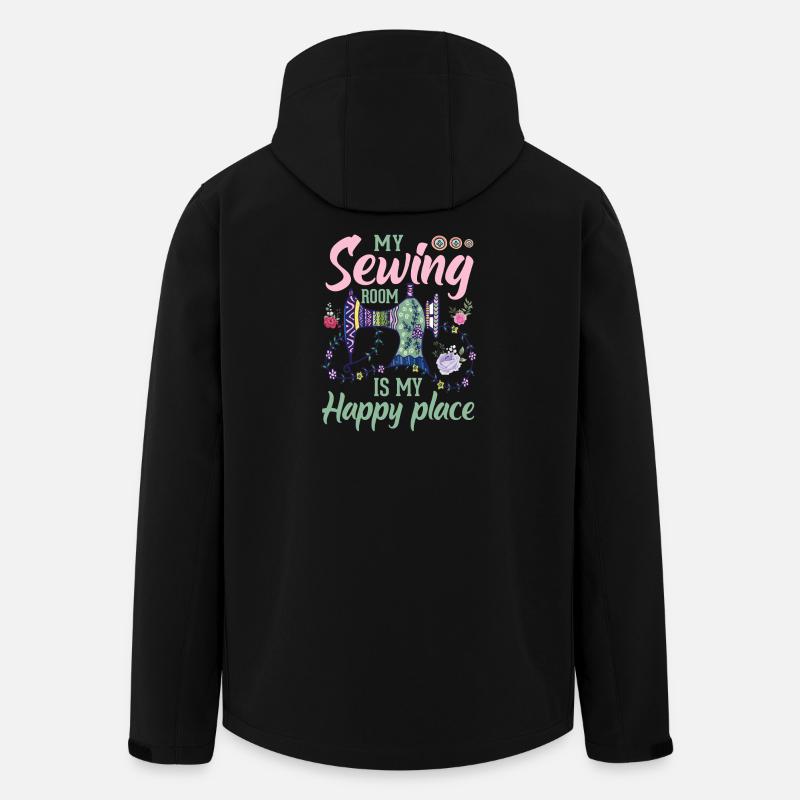 sew - Men’s Recycled Softshell Jacket by Stanley/Stella - black