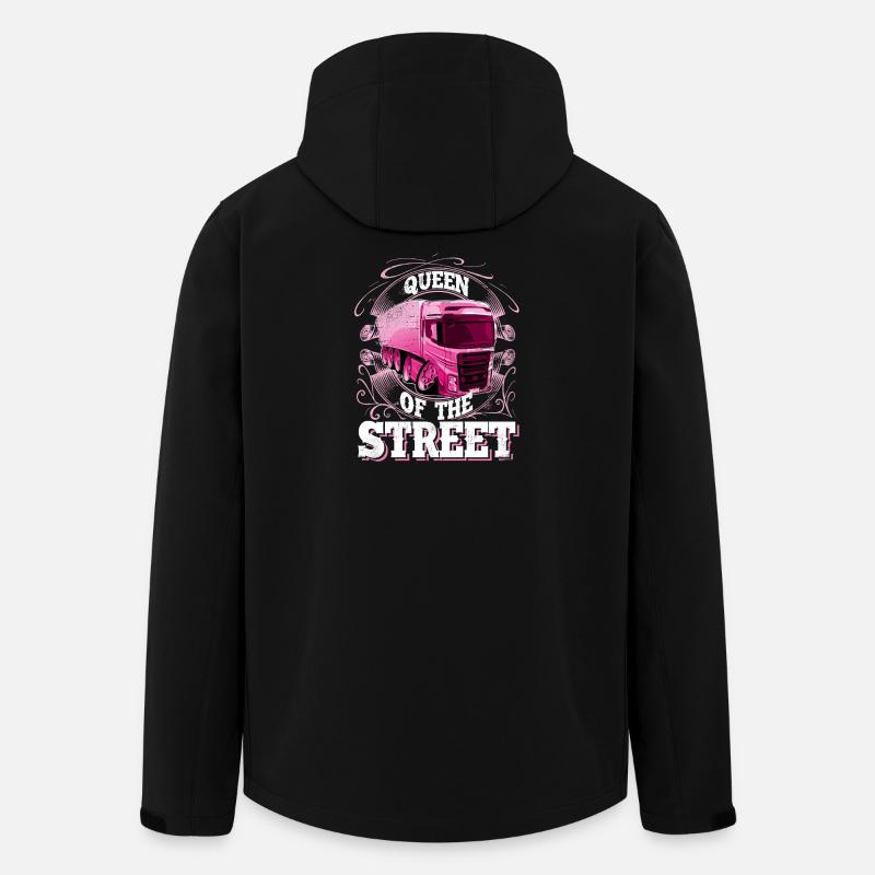 Lkw Fahrerin - Recycelte Männer Softshell-Jacke von Stanley/Stella - Schwarz