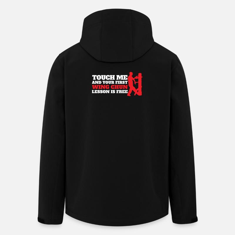 Wing Chun Chinesisch Kampfkunst - Recycelte Männer Softshell-Jacke von Stanley/Stella - Schwarz