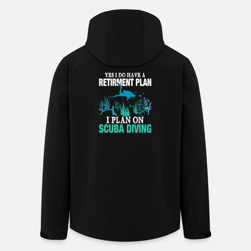 Plongée sous-marine - Veste softshell homme en polyester recyclé Stanley/Stella - noir