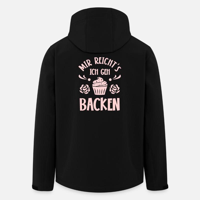 Backen Bäcker Bäckerin - Recycelte Männer Softshell-Jacke von Stanley/Stella - Schwarz