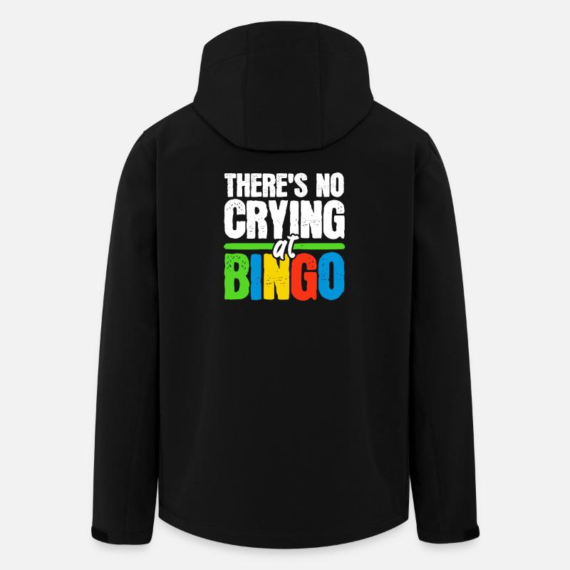 Bingo Bingo Joueurs Bingo Appels - Veste softshell homme en polyester recyclé Stanley/Stella - noir