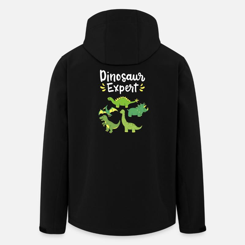 Paläontologe Dinosaurier - Recycelte Männer Softshell-Jacke von Stanley/Stella - Schwarz