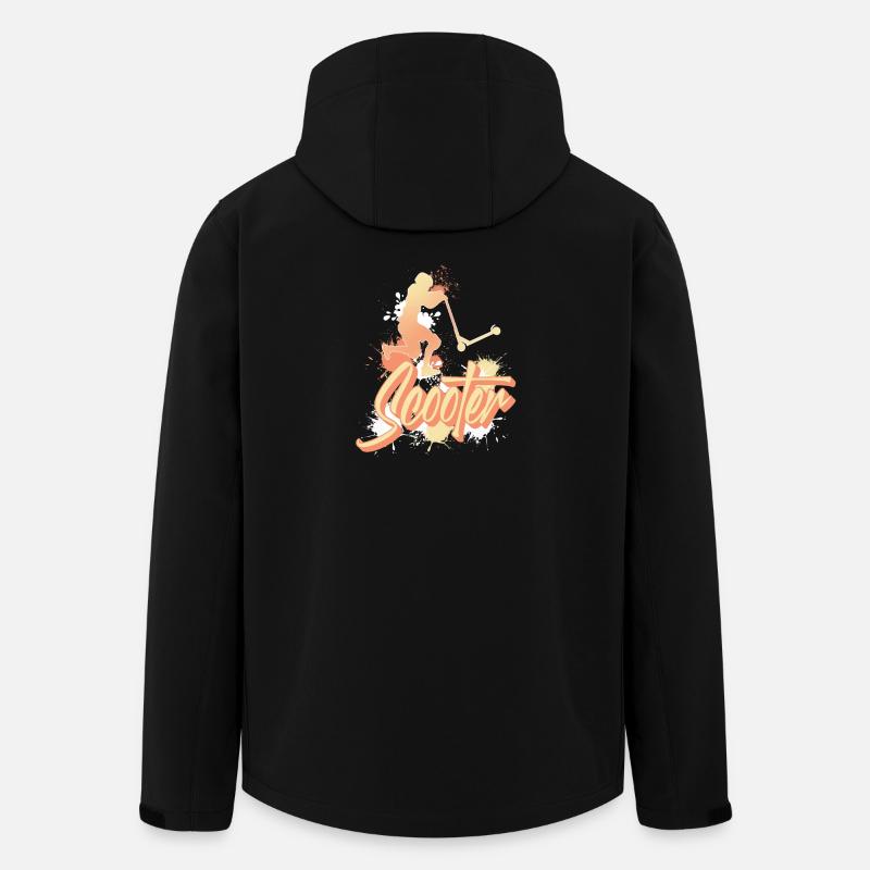 Scooter Tretroller E-Scooter - Veste softshell homme en polyester recyclé Stanley/Stella - noir