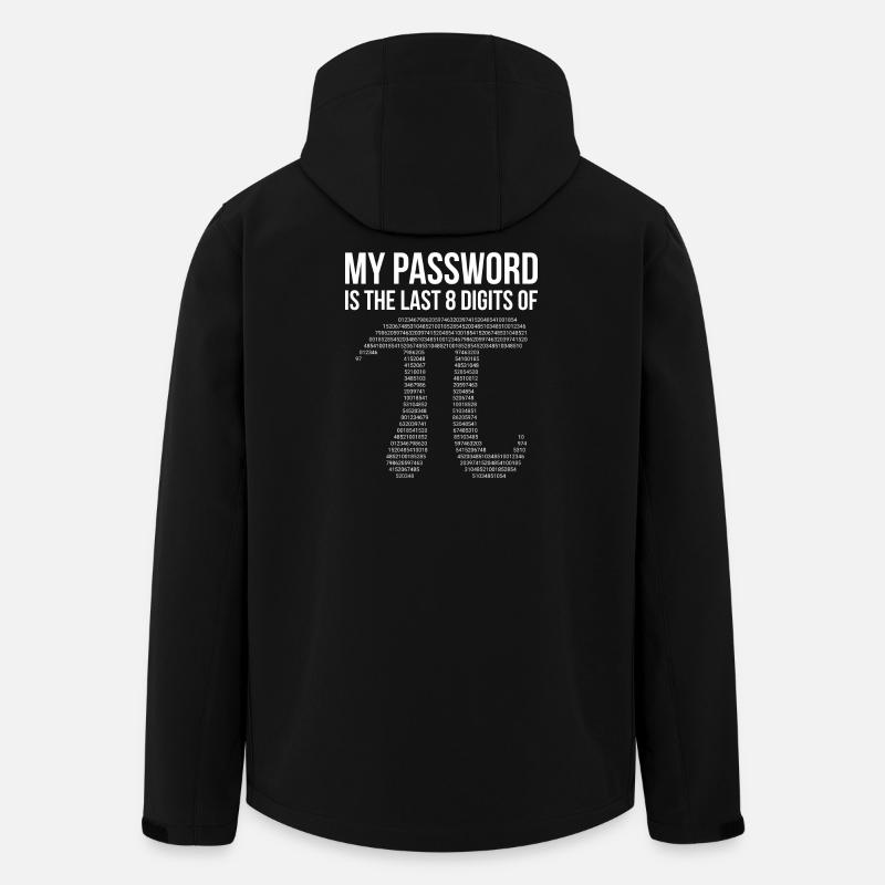 My password - Men’s Recycled Softshell Jacket by Stanley/Stella - black