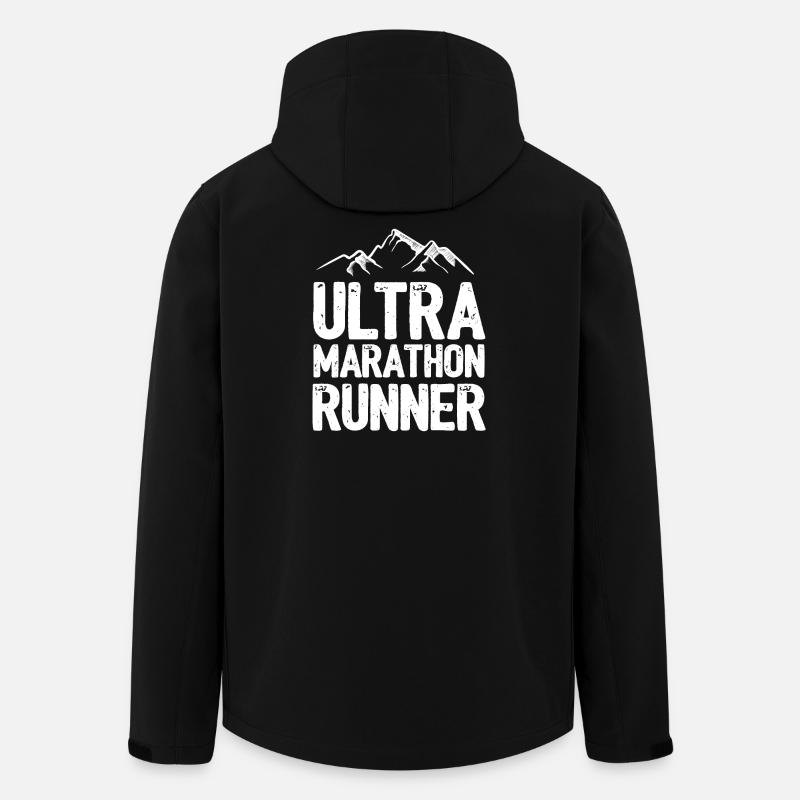 Ultra Marathon Runner - Men’s Recycled Softshell Jacket by Stanley/Stella - black
