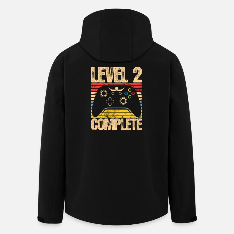 Contrôleur complet de niveau 2 - Veste softshell homme en polyester recyclé Stanley/Stella - noir