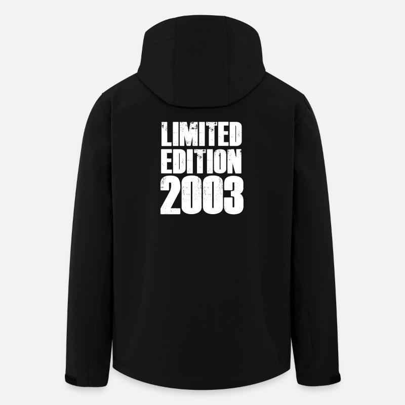 Limitierte Edition 2003 - Recycelte Männer Softshell-Jacke von Stanley/Stella - Schwarz