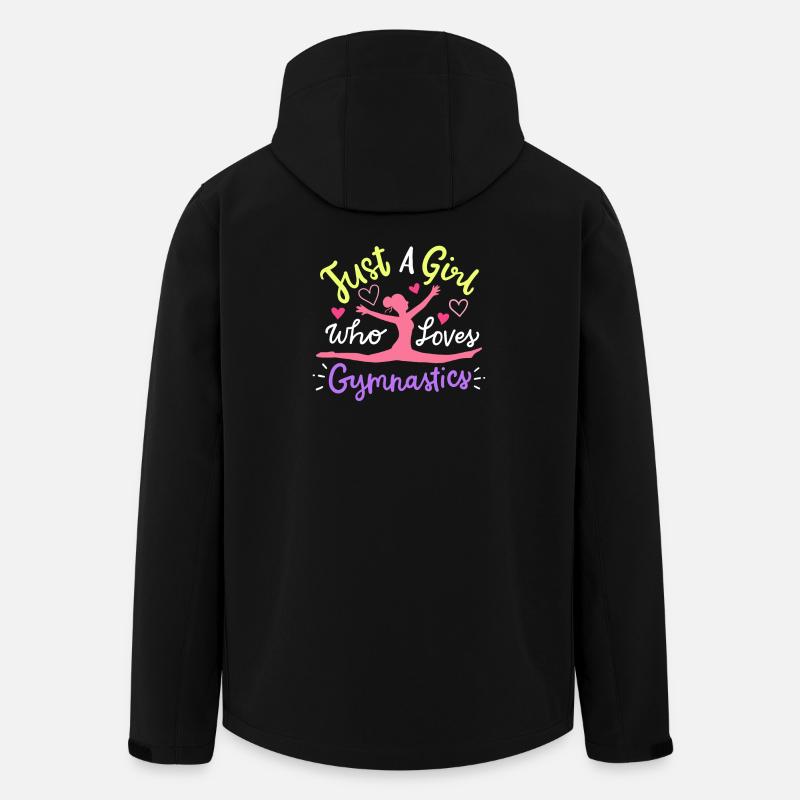 Gymnastik Turnerin - Recycelte Männer Softshell-Jacke von Stanley/Stella - Schwarz