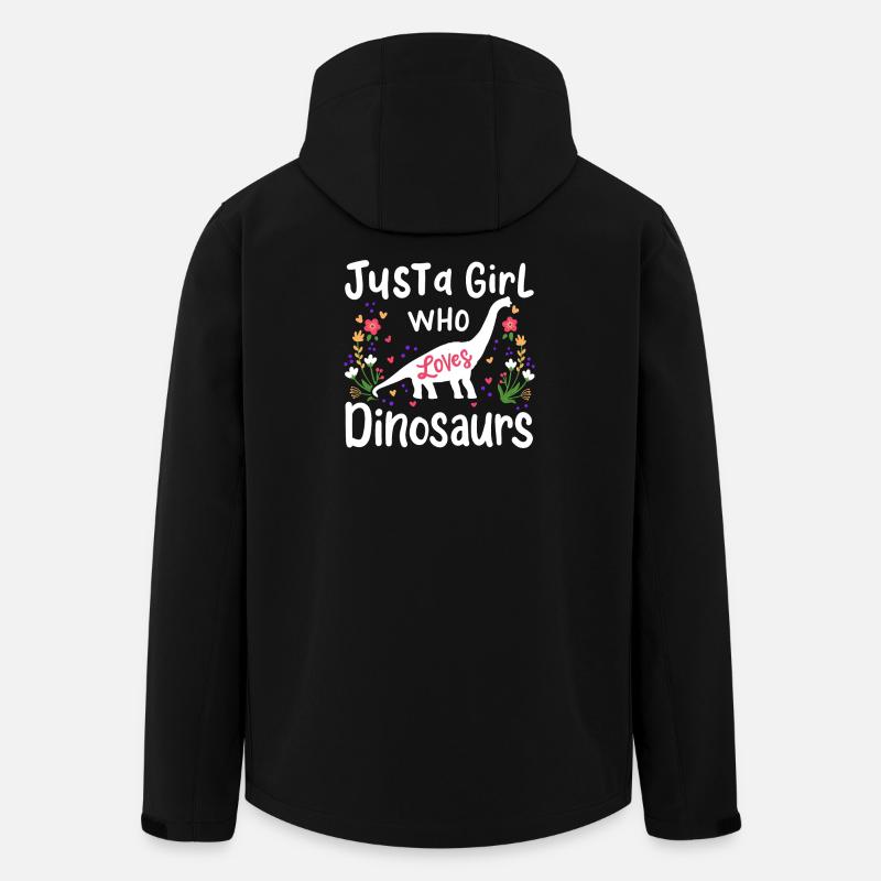 Dinosaurier Dinosaurier-Liebhaber - Recycelte Männer Softshell-Jacke von Stanley/Stella - Schwarz