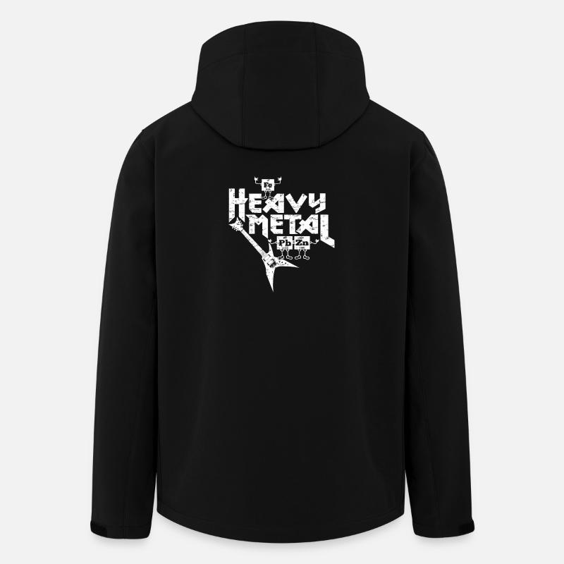 Heavy Metal Funny - Recycelte Männer Softshell-Jacke von Stanley/Stella - Schwarz