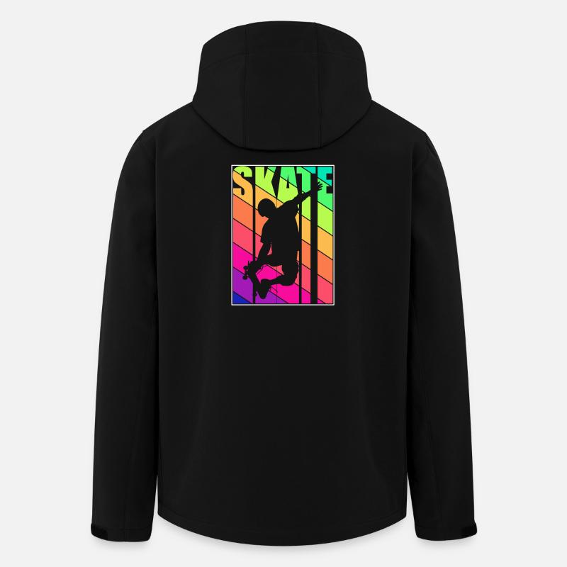 Skateboarding - Skaten - Recycelte Männer Softshell-Jacke von Stanley/Stella - Schwarz