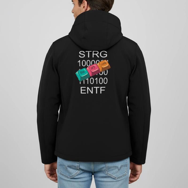 Nerd de l’informatique Veste softshell homme en polyester recyclé Stanley/Stella
