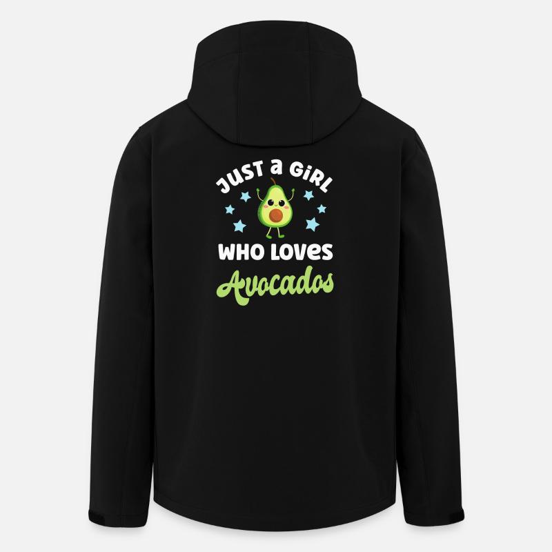 Avocado - Men’s Recycled Softshell Jacket by Stanley/Stella - black