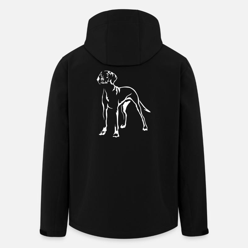 Magyar Vizsla « Édition Noire » - Veste softshell homme en polyester recyclé Stanley/Stella - noir
