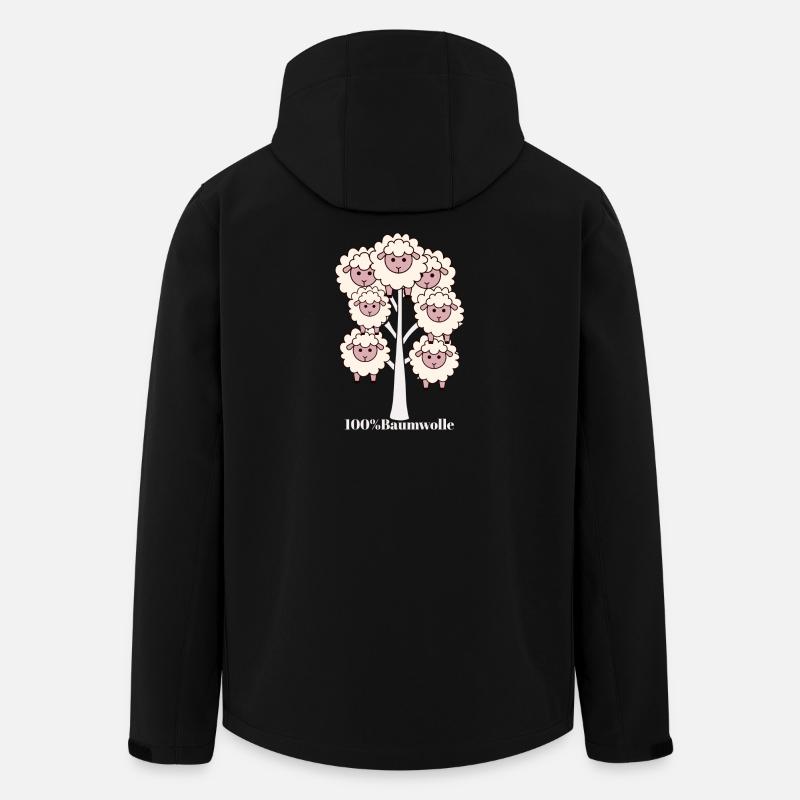 Tshirt Cotton - Men’s Recycled Softshell Jacket by Stanley/Stella - black