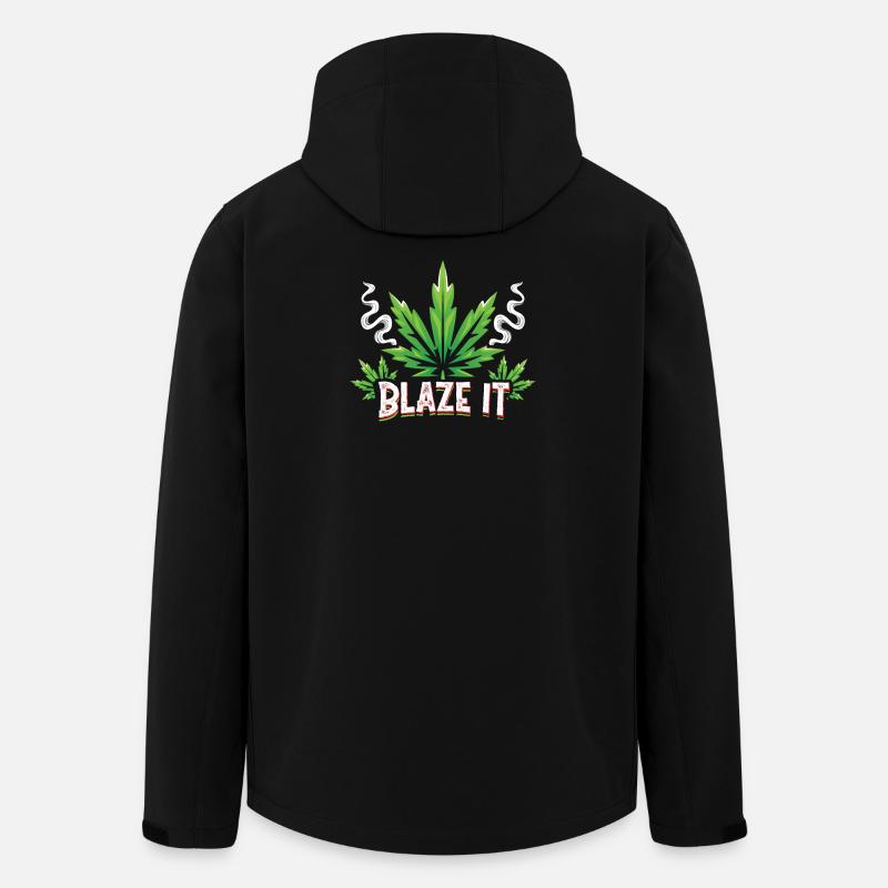Blaze it - Recycelte Männer Softshell-Jacke von Stanley/Stella - Schwarz