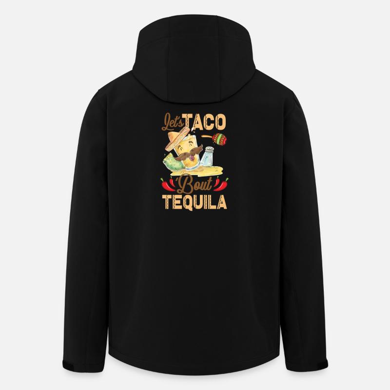 Taco Über Tequila Taco Tuesday - Recycelte Männer Softshell-Jacke von Stanley/Stella - Schwarz