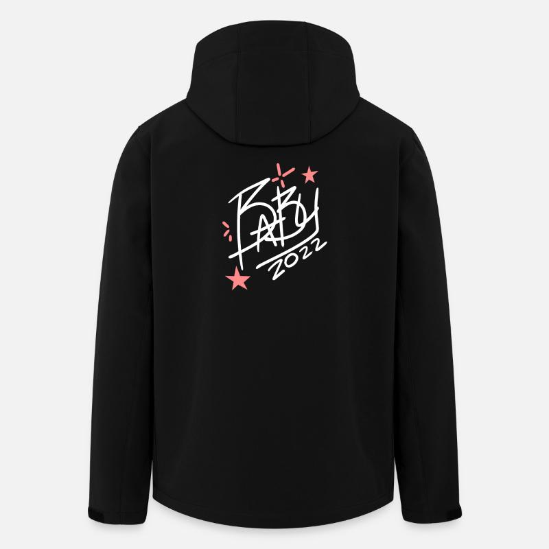 Bébé 2022 - Naissance Enceinte 2022 - Veste softshell homme en polyester recyclé Stanley/Stella - noir