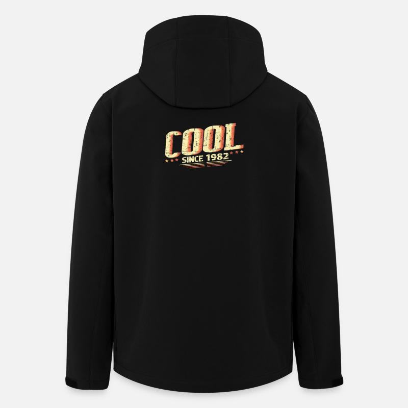 Cool since 1982 - Men’s Recycled Softshell Jacket by Stanley/Stella - black