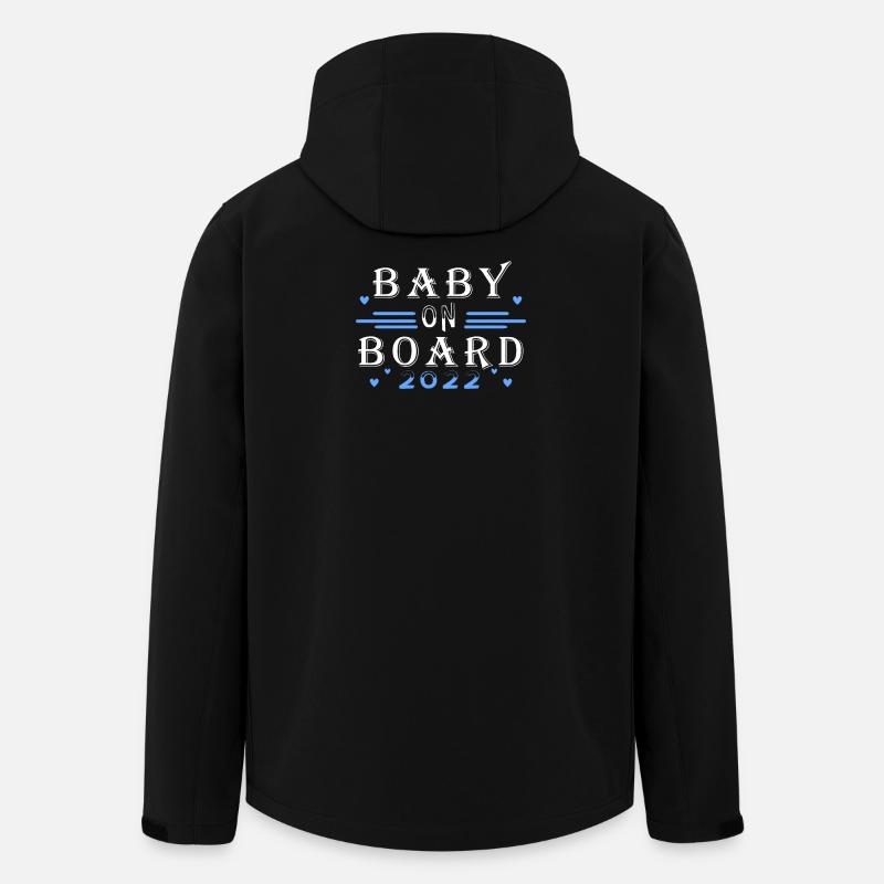 Bébé 2022 - Naissance Enceinte 2022 - Veste softshell homme en polyester recyclé Stanley/Stella - noir