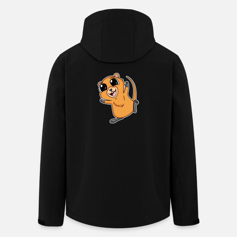 Quokka - Veste softshell homme en polyester recyclé Stanley/Stella - noir
