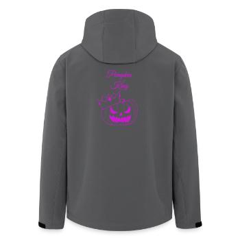 Roi Citrouille - Veste softshell homme en polyester recyclé Stanley/Stella - noir - Dos - AI Model Male 185 light (185cm)