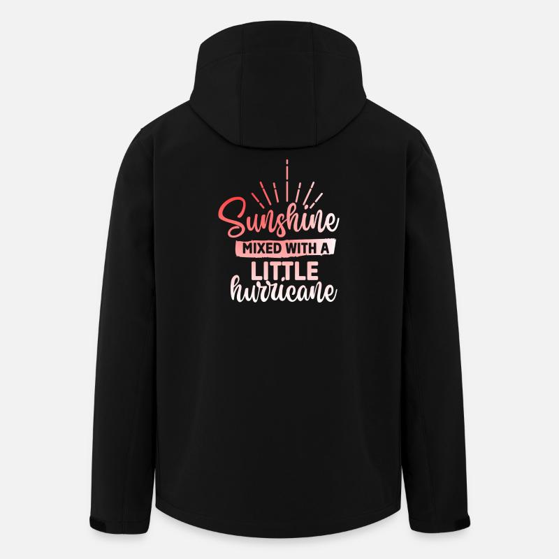 Soleil mélangé à un ouragan - Veste softshell homme en polyester recyclé Stanley/Stella - noir