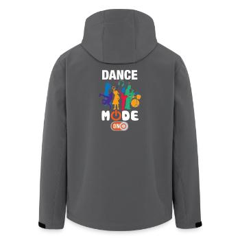 Funny Dance Mode On - Men’s Recycled Softshell Jacket by Stanley/Stella - anthracite - Back - AI Model Male 185 light (185cm)