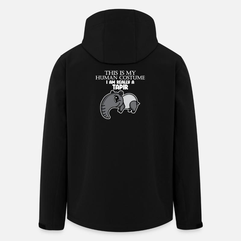 tapire tapire - Recycelte Männer Softshell-Jacke von Stanley/Stella - Schwarz