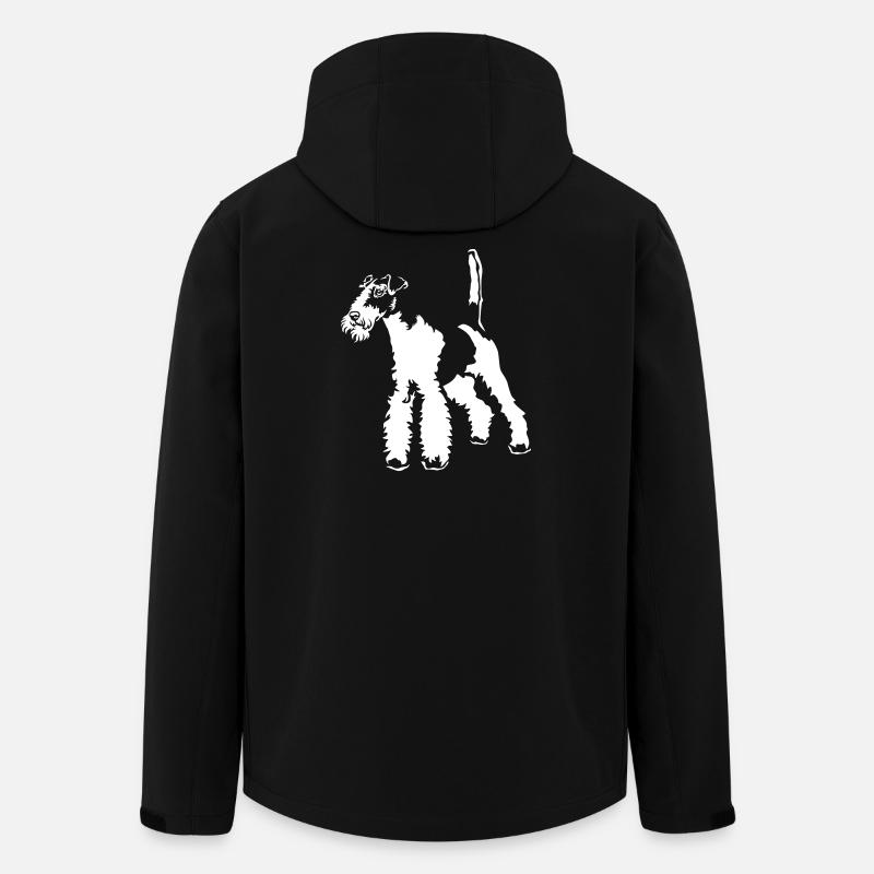 Fox Terrier "Black Edition" - Men’s Recycled Softshell Jacket by Stanley/Stella - black