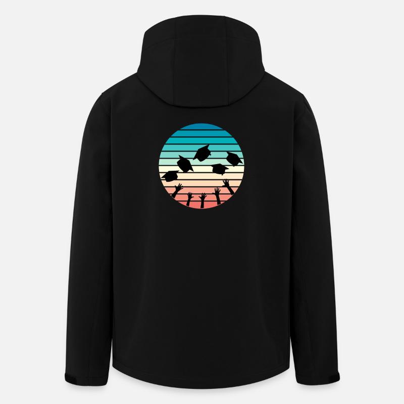 Graduation - Graduation Gift Ideas - Recycelte Männer Softshell-Jacke von Stanley/Stella - Schwarz