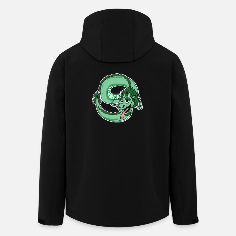 Dragon - Veste softshell homme en polyester recyclé Stanley/Stella - noir