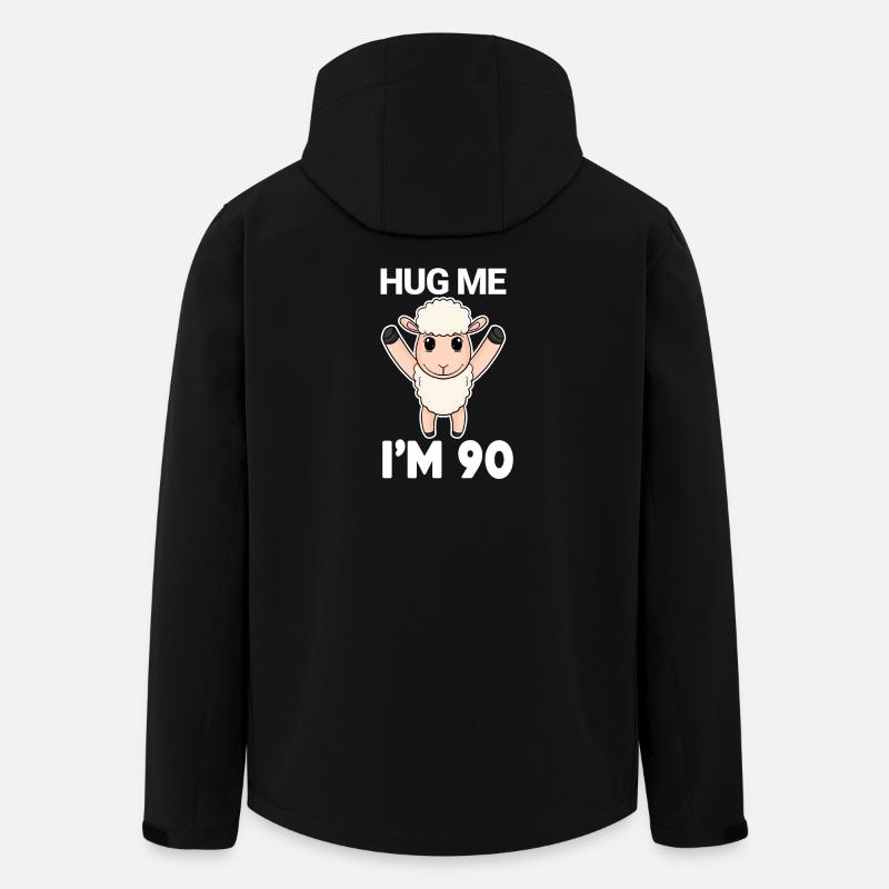 90 ans - 90 ans - Embrace - Veste softshell homme en polyester recyclé Stanley/Stella - noir