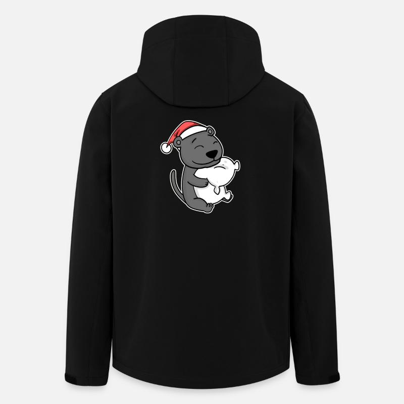 Black Panther Noël Sommeil Sommeil - Veste softshell homme en polyester recyclé Stanley/Stella - noir