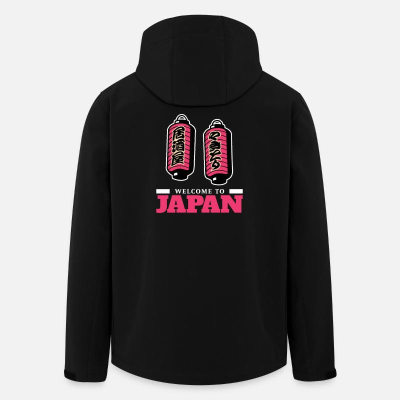 Welcome to Japan (dark) - Men’s Recycled Softshell Jacket by Stanley/Stella - black